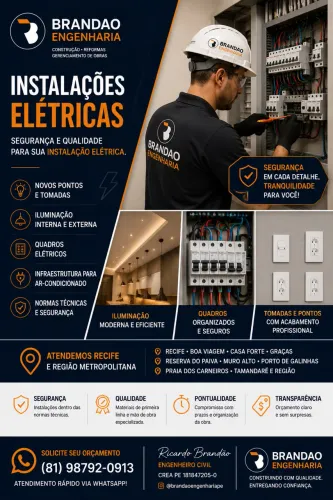 ? Instalações Elétricas Residenciais e Comerciais | Recife