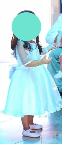 Vestido infantil Branco / casamento/batismo
