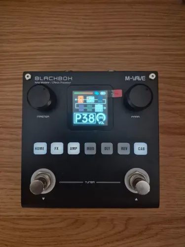 Pedaleira M-vave Blackbox - Pedal de efeitos guitarra