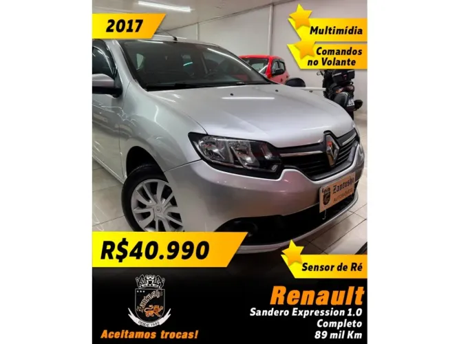 Renault Sandero Expression Flex 1.0 12V 5P 2017
