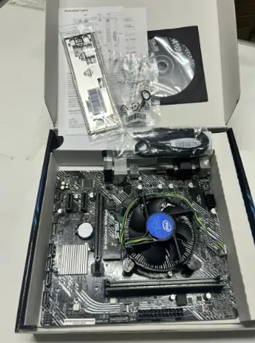 Kit Placa Mae Asus H410m-e, I3 10100f, 8gb Ddr4 3200mhz