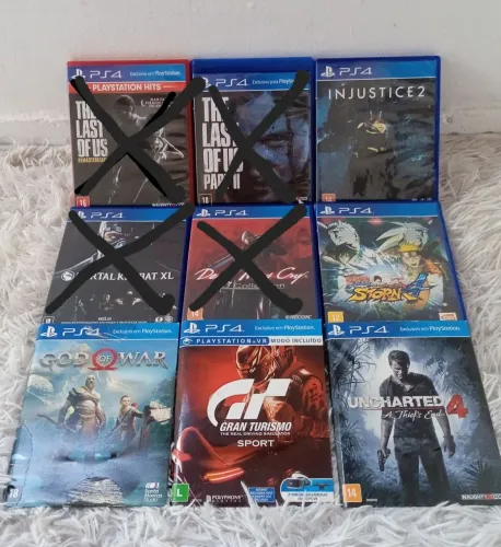 Jogos semi novos de ps4
