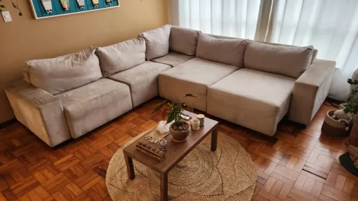 *OPORTUNIDADE* Sofá retrátil 3m x 3m