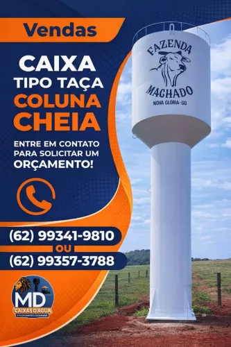 CAIXA DAGUA 10 MIL LTS TAÇA 