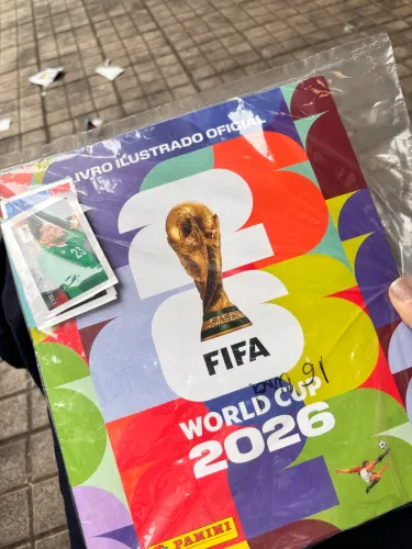 Álbum completo copa 2026 capa mole