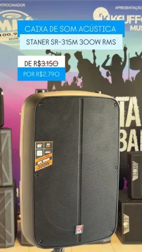 Caixa staner SR 315M na oferta!