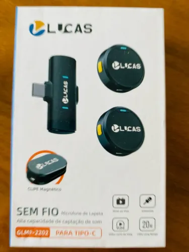 Microfone de Lapela - para tipo C
