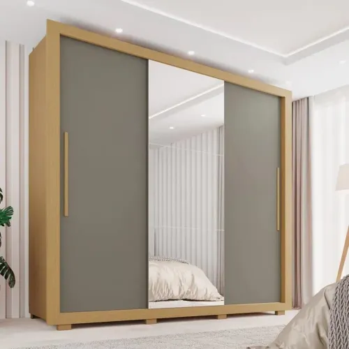 ROUPEIRO PANAMÁ COM 1 PORTA ESPELHADA