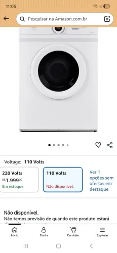 Secadora midea 11,2kg healthguard md100 110V