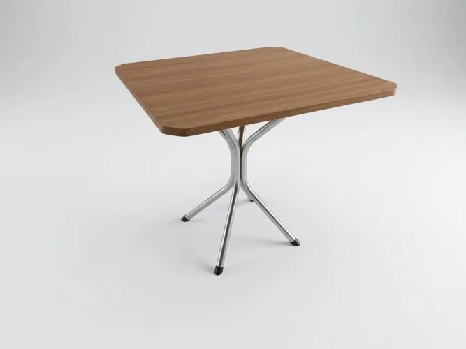 Mesa Multiuso / Bistrô com Pé Central em Aço