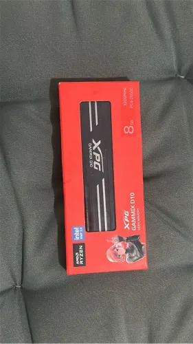 Memória RAM XPG Gammix D10 8GB DDR4 3200MHz Nova