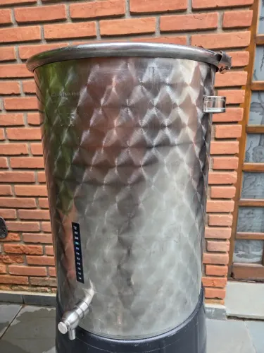 Panela Cervejeira Fermentador cerveja Aço Inox 55 L