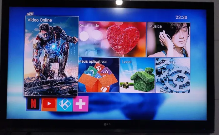 Tv LG 43 polegadas não é smart