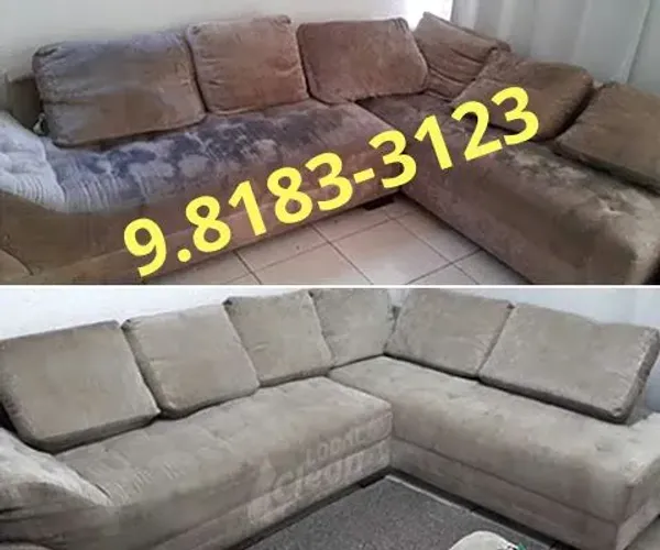 Lavagem de sofá cama colchão cadeira disponível