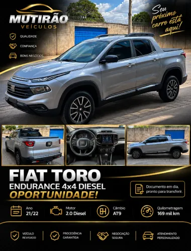 Fiat Toro Endurance 2.0 16V 4X4 Diesel Aut. 2022
