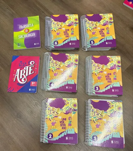 Livros SAS 3° ano Ensino Medio