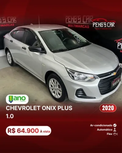 Chevrolet Onix Plus 1.0 12V TB Flex Aut. 4P 2020