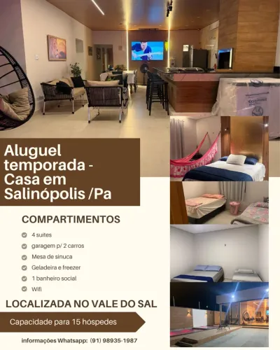 ALUGO CASA EM SALINAS