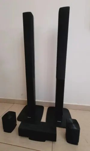 5 caixas acústicas para home theater Samsung