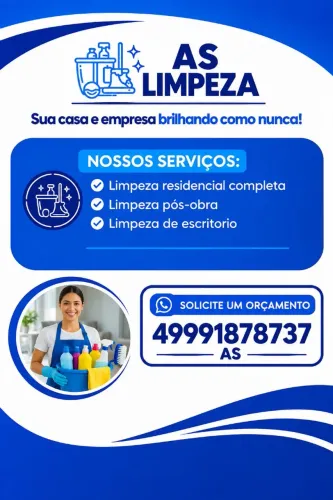 AS limpeza - Serviço de limpeza