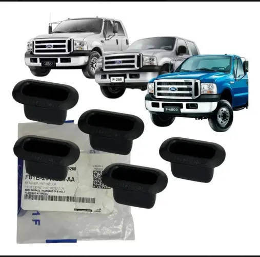 KIT - BUCHAS SOLEIRA PORTA - F-250/F-350/F-4000 - ORIGINAIS FORD 