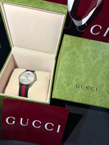 Relógio Gucci Original com NF e garantia permanente pouco utilizado