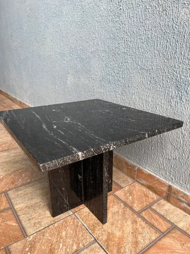 Mesa Centro 50x50 - 100% Granito Verde Ubatuba (Nova)