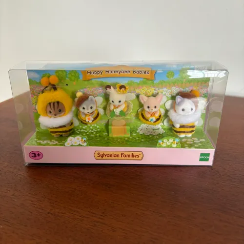 Happy Honeybee Babies - Sylvanian Families (Lacrados, leves avarias na caixa)