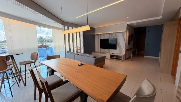 APARTAMENTO MOBILIADO PARA LOCAÇÃO NO CONDOMÍNIO BELLAGIO