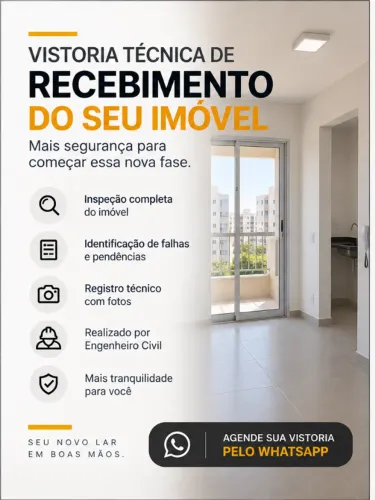 Vistoria de Imóvel | Vistória Técnica de Recebimento | ART para Reformas