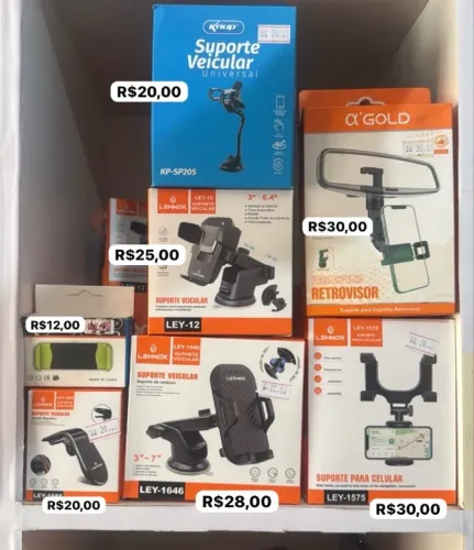 Suporte de celular para carro