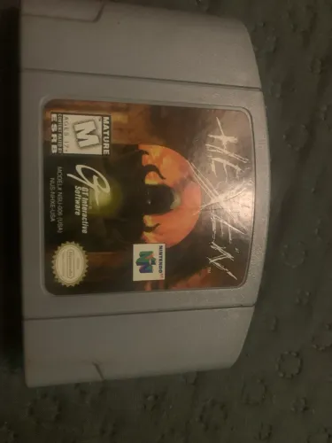 Cartucho Hexen N64 Label Original