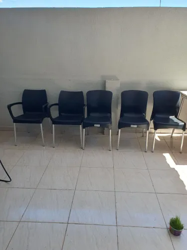 Kit 5 Cadeiras Injeplastec Sec Line