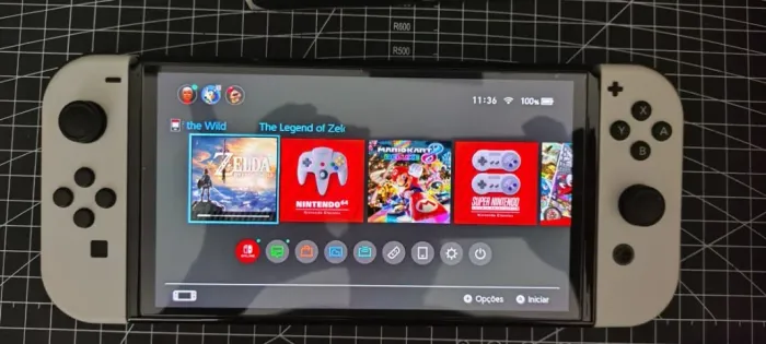 Ninterndo Switch Oled Bloqueado