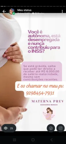 Auxílio Maternidade