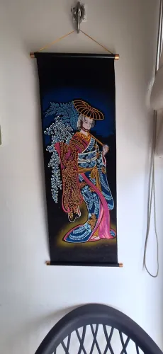 Flamula de veludo antiga