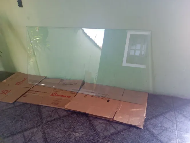 Vidro de mesa 6 lugares