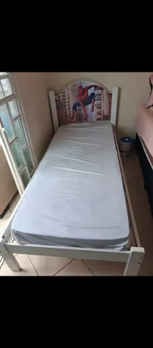 Cama Infantil do Homem Aranha com colchão