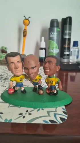 Trio de mini-craques da Coca-cola