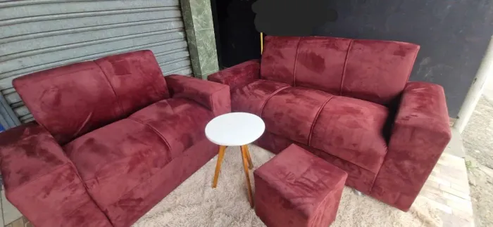 SOFÁ 2 E 3 LUGARES COMPLETO ENTREGA GRÁTIS