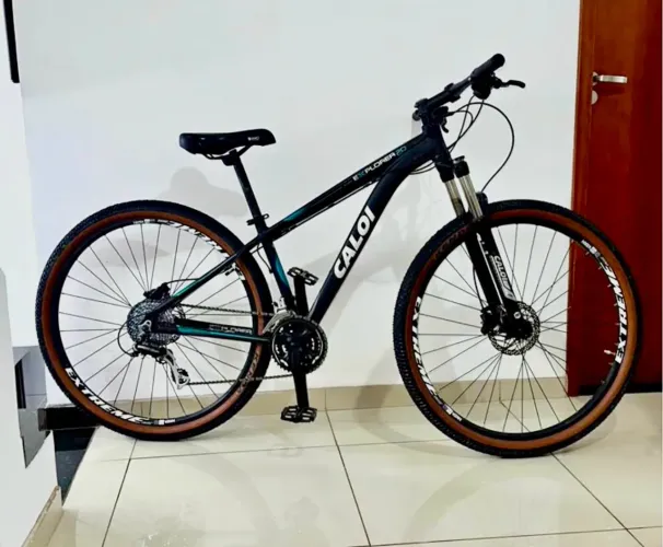 Caloi Explorer Aro 29 | Freio Hidráulico | Pneus Novos