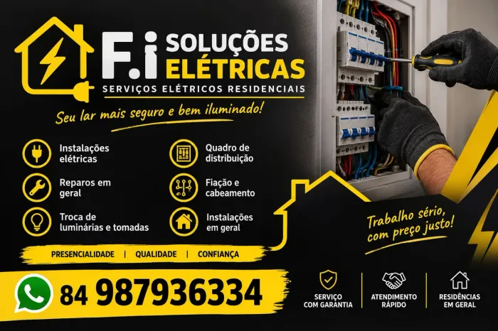 Eletricista residencial e Predial