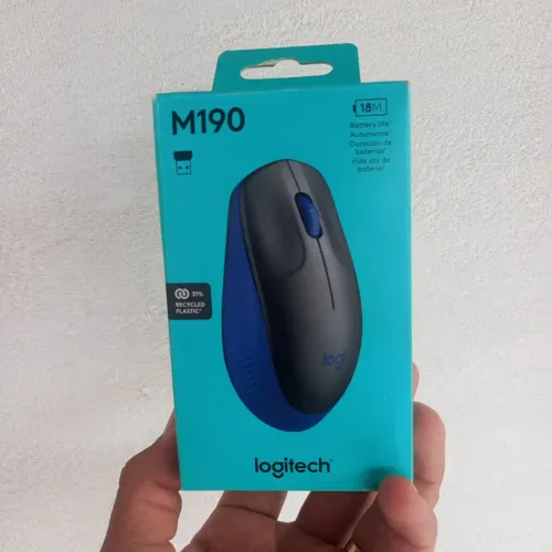 mouse sem fio, m190 logitech