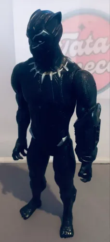 Boneco pantera negra 2 Dc hasbro usado 30 cm 