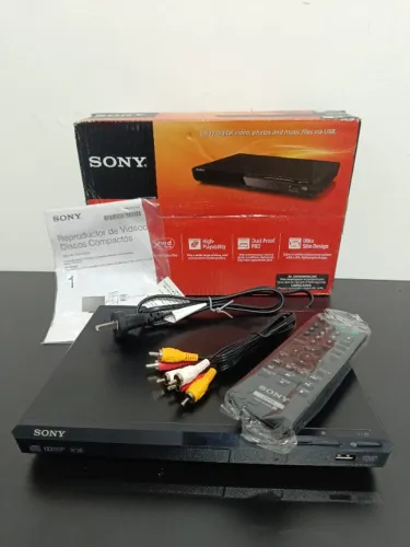 DVD Player Sony DVP-SR370 (novo)