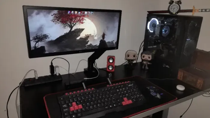 Monitor Ultrawide LG 26" + Suporte Articulado!