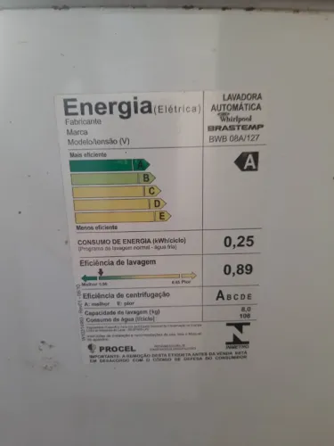 Máquina de Lavar Brastemp