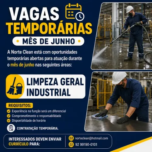 AUXILIAR DE SERVIÇOS GERAIS INDUSTRIAL