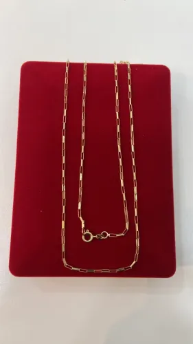 Corrente ouro 18k 63cm 4.7grm
