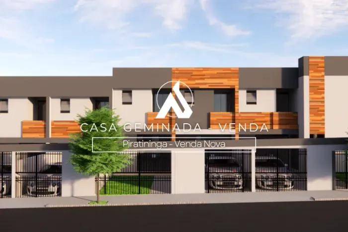 CASA GEMINADA DUPLEX - VENDA NOVA - PIRATININGA - VENDA NOVA - VENDA